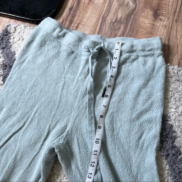 NWT Anthropologie Stateside Tawny Sherpa Fleece Joggers - Picture 11 of 13